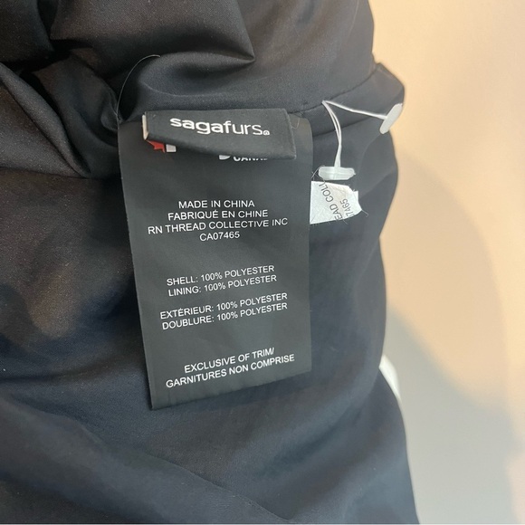 Pajar Women's Size Large Grace Parka Saga Fur's Green Hooded Winter Jacket - Picture 11 of 15